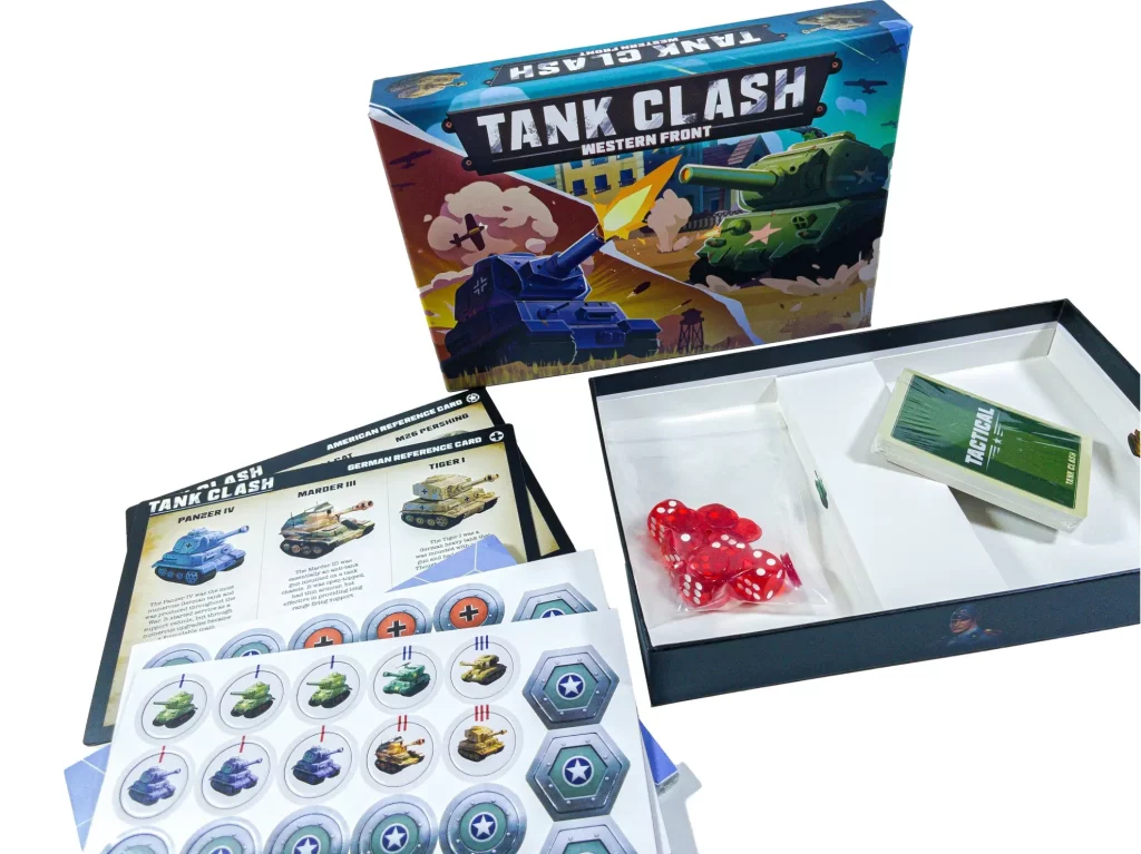 Game 'Tank Clash' Open-box3