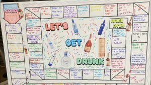wie man ein Brettspiel zum Trinken macht