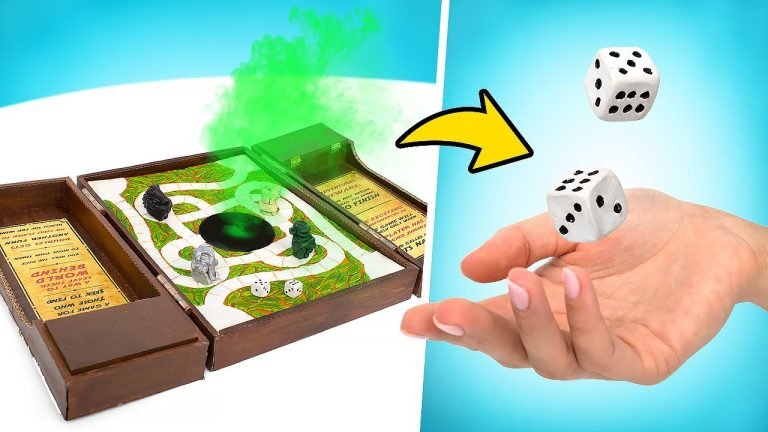 wie man sein eigenes Jumanji-Brettspiel herstellt