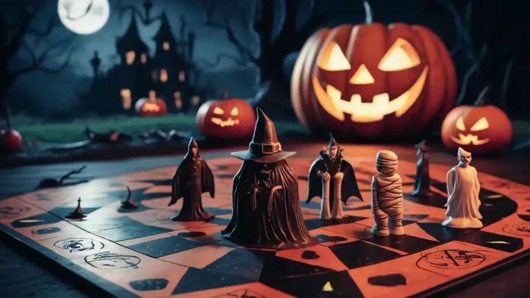 jeu de société d'halloween