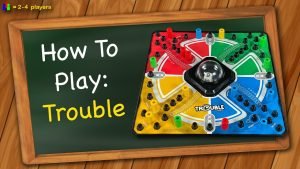 wie spielt man trouble board game