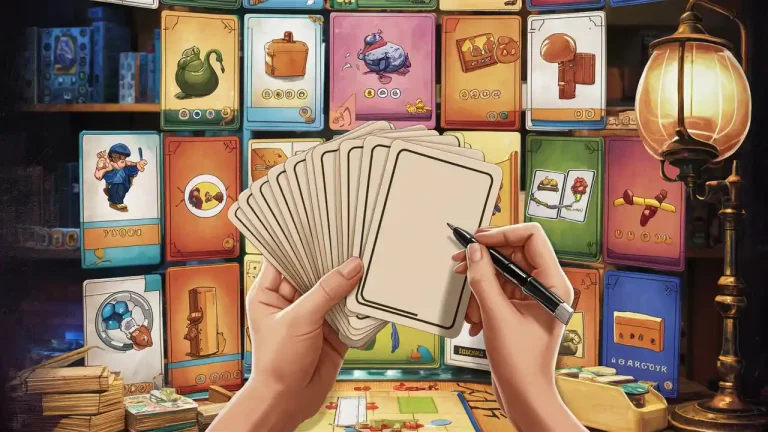 comment fabriquer des cartes de jeux de société